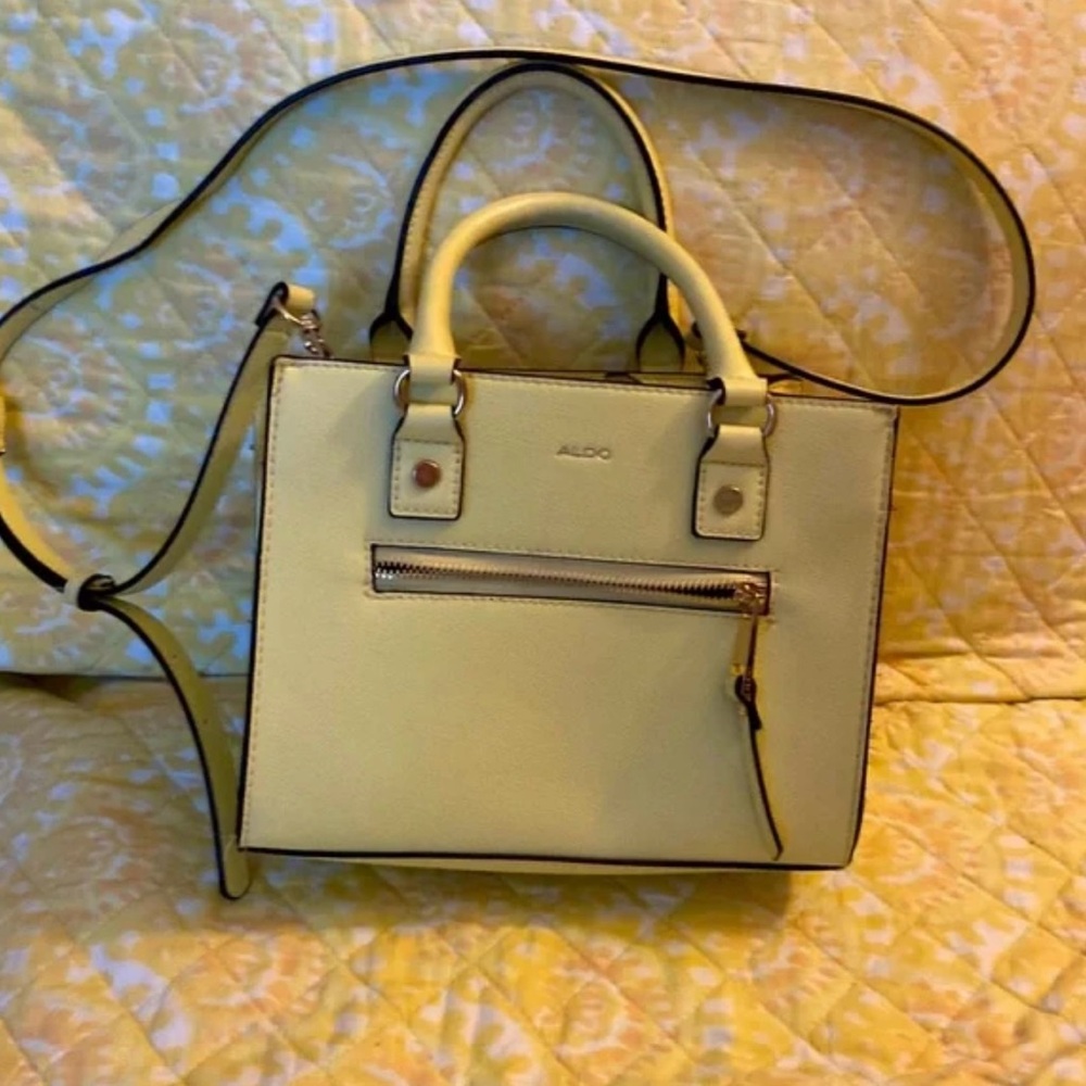 Aldo Cream Handbag